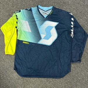 Scott Jersey Series 350. Blue Size Large